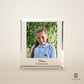 Crystal Glass Photo Block — Medium (90×128×19mm)
